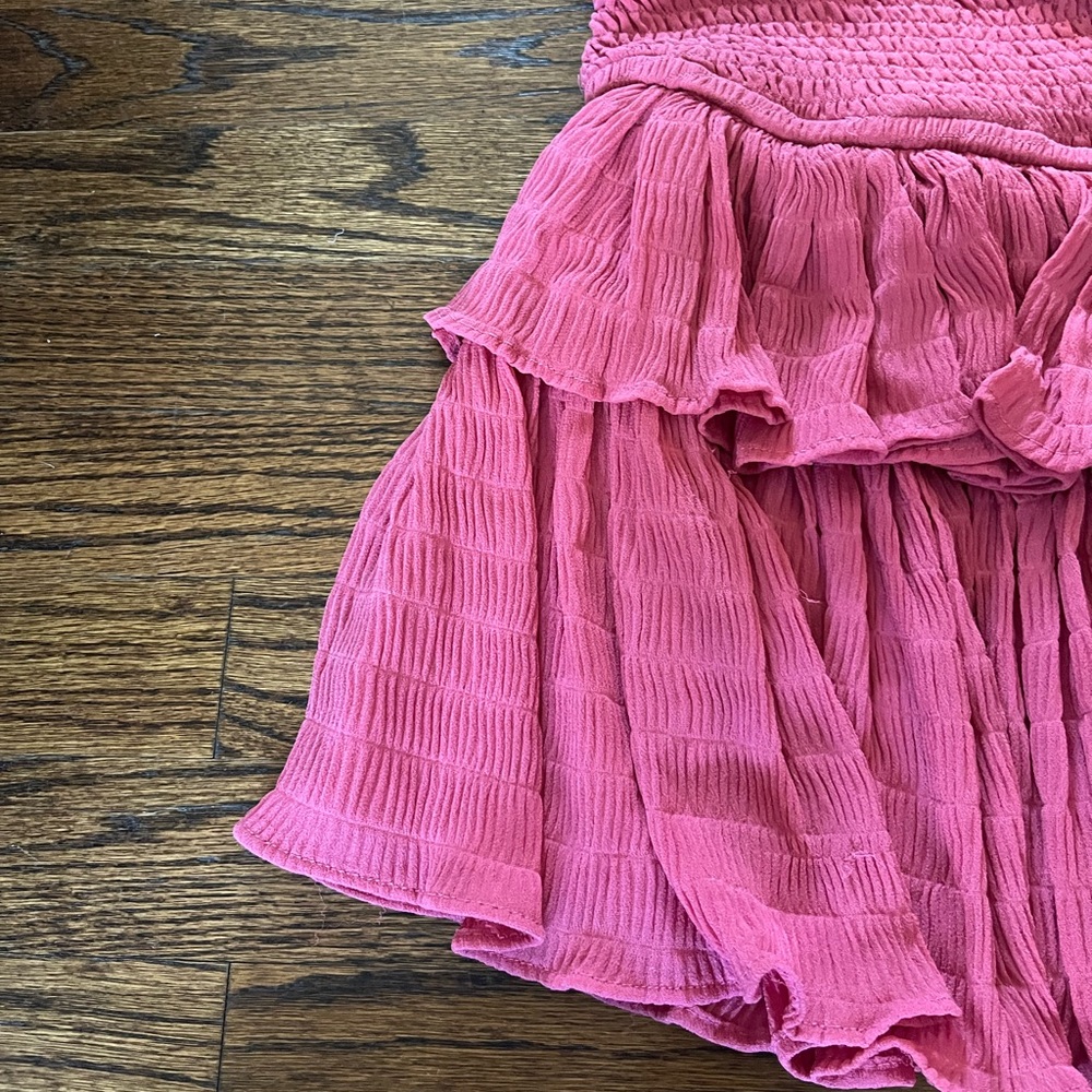 🚨NWT🚨Pink Ruffle Skirt - Picture 3 of 4